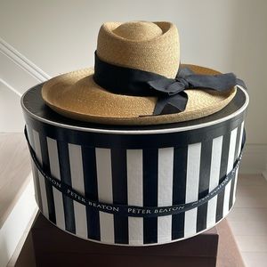 PETER BEATON STRAW CLASSIC HAT FROM NANTUCKET